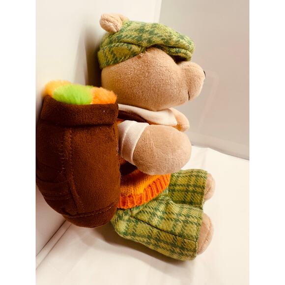 2006 Starbucks Plush Bearista Golfer Bear with Golf Bag 50th Edition 9" Plushie - Picture 6 of 9